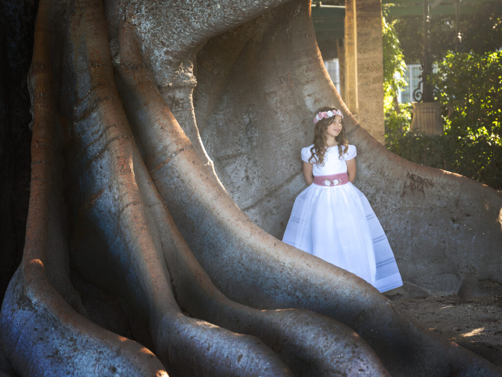 foto de comunion de exterior de benalmadena Málaga