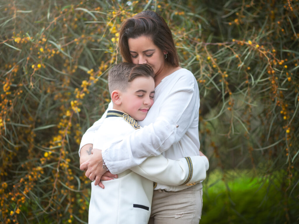 foto de comunion de exterior de benalmadena Málaga