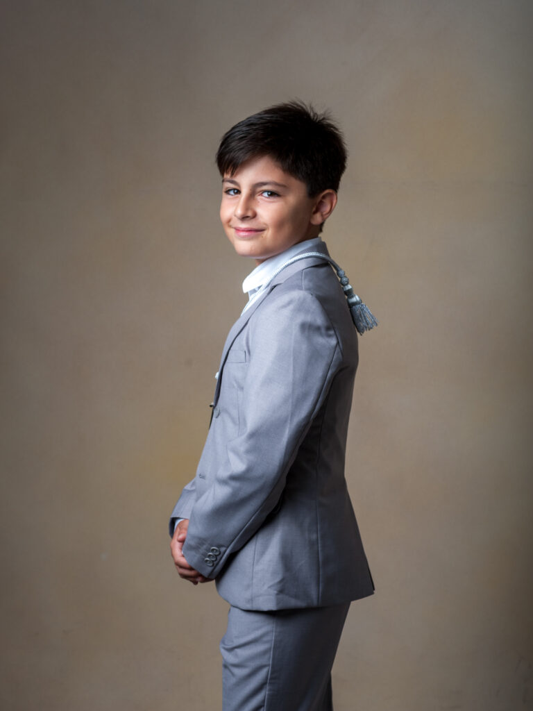 foto de comunion en estudio de benalmadena Málaga